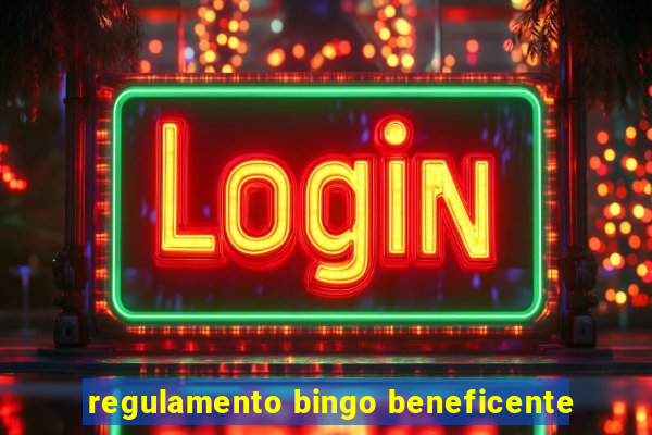 regulamento bingo beneficente